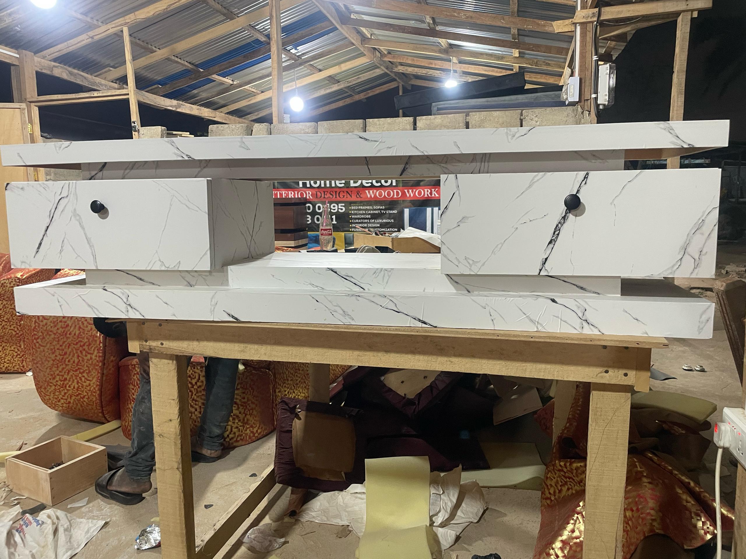 Custom TV Unit for Modern Apartment